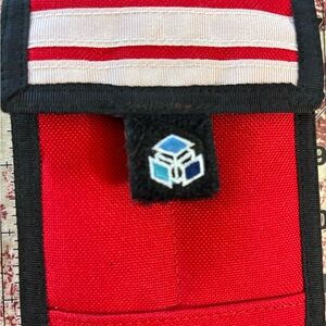 Red Canvas Wallet